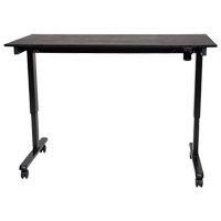 Bureau ajustable pour travail debout, , 45-1/4" h x 29-1/2" p, Noir GTA Hardware Inc