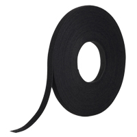 Ruban d'attaches One-Wrap, Boucle et crochet, 25 vg x 1/2", Auto-aggripant, Noir GTA Hardware Inc