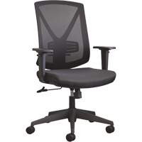 Chaise de bureau Activ A-47 Synchro, Tissu, Noir, Capacit&eacute; 275 lb GTA Hardware Inc
