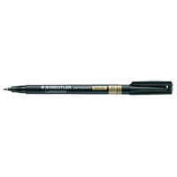 Lumocolor&reg; Permanent Marker, Black, Fine Tip GTA Hardware Inc