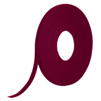 One-Wrap&reg; Fire-Retardant Fastener Tape, Hook & Loop, 25 yds x 1/2", Self-Grip, Cranberry GTA Hardware Inc