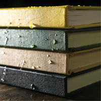 Bound Book, Hard Cover, Yellow, 160 Pages, 4-5/8" W x 7-1/4" L GTA Hardware Inc