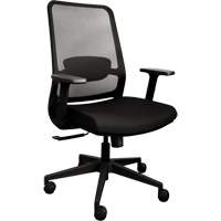 Activ Series Synchro-Tilt Office Chair, Fabric/Mesh, Black, 275 lbs. Capacity GTA Hardware Inc