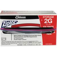 Ziploc&reg; Double Zip Food Storage Bags GTA Hardware Inc