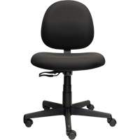 Aspen Low Back Posture Task Chair, Fabric, Black, 275 lbs. Capacity GTA Hardware Inc