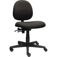 Aspen Low Back Posture Task Chair, Fabric, Black, 275 lbs. Capacity GTA Hardware Inc
