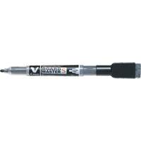 Vboard Master S White Board Marker with Eraser, Blue, Fine Tip GTA Hardware Inc