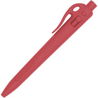 Detectable Elephant Ballpoint Pen with Clip, Red, 1 mm, Retractable GTA Hardware Inc