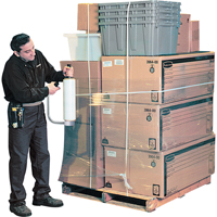 Stretch Wrap, Cast, 75 Gauge (19 micrometers), 13" x 1476' GTA Hardware Inc