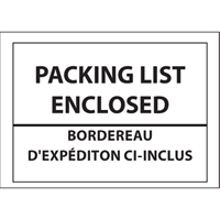 Packing List Envelopes, 4" L x 5" W, Backloading Style GTA Hardware Inc