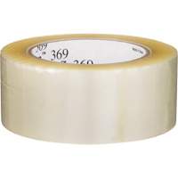 Tartan 369 Box Sealing Tape, Acrylic Adhesive, 1.6 mils, 48 mm (1-22/25") x 100 m (328') GTA Hardware Inc