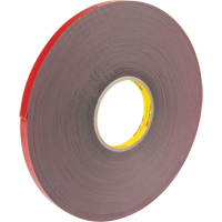 VHB Tape, 32.9 m (108') L x 12.7 mm (1/2") W, 40 mils, Acrylic GTA Hardware Inc