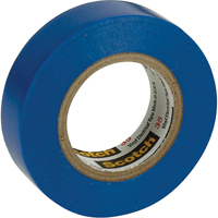 Rubans en vinyle pour codage en couleurs 35 Scotch, 12,7 mm (1/2") x 20,1 m (66'), Bleu, 7 mils GTA Hardware Inc