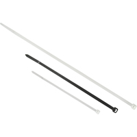 Contractor-grade Cable Ties, 24" Long, 175LBS Tensile Strength, Natural GTA Hardware Inc