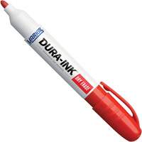 Marqueurs &agrave; essuyage &agrave; sec Dura-Ink, Rouge, Pointe Ronde GTA Hardware Inc