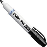 Marqueurs &agrave; essuyage &agrave; sec Dura-Ink, Noir, Pointe Ronde GTA Hardware Inc