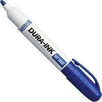 Marqueurs &agrave; essuyage &agrave; sec Dura-Ink, Bleu, Pointe Ronde GTA Hardware Inc