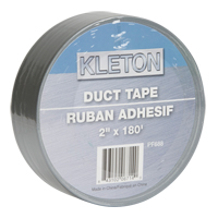 Ruban adh&eacute;sif de cat&eacute;gorie utilitaire, 9 mils, Argent, 50 mm (2") x 55 m (180') GTA Hardware Inc