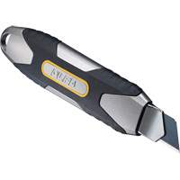 Knife with Auto-Lock, 18 mm, Carbon Steel, Heavy-Duty, Aluminum Handle GTA Hardware Inc
