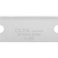 Glass Scraper Replacement Blades, Single Style GTA Hardware Inc