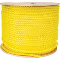 Corde jaune tress&eacute;e 3/8", Polypropyl&egrave;ne, 630' GTA Hardware Inc