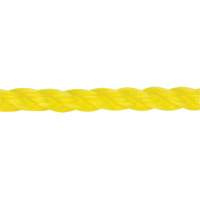 Corde jaune tress&eacute;e 3/8", Polypropyl&egrave;ne, 630' GTA Hardware Inc