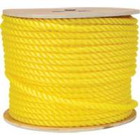 Corde jaune tress&eacute;e 1/2", Polypropyl&egrave;ne, 335' GTA Hardware Inc