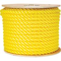 Corde jaune tress&eacute;e 5/8", Polypropyl&egrave;ne, 200' GTA Hardware Inc