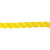 Corde jaune tress&eacute;e 5/8", Polypropyl&egrave;ne, 200' GTA Hardware Inc