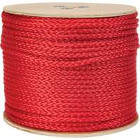 Corde rouge tress&eacute;e, Polypropyl&egrave;ne, 500' GTA Hardware Inc