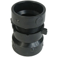 Pipe Union, 1-1/2", Plastic, Hub x Hub GTA Hardware Inc