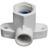 Flowguard Gold&reg; Drop Ear Elbow Fitting, Hub x FPT, CPVC, 1/2" GTA Hardware Inc