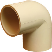 Flowguard Gold&reg; 90° Elbow Fitting, Standard, CPVC, 3/4" x 1/2" GTA Hardware Inc