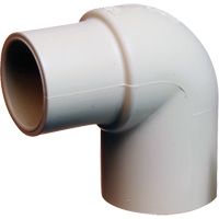 Flowguard Gold &reg; 90° Street Elbow Fitting, Spigot x Hub, CPVC, 1/2" GTA Hardware Inc