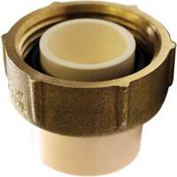 Water Meter Box Adapter, 3/4" x 1" Dia., CPVC GTA Hardware Inc
