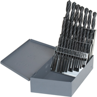 Hyper Jobber Length Drill Bit Set, 26 Pieces, High Speed Steel GTA Hardware Inc