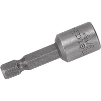 Nutsetter, 5/16" Tip, 1/4" Drive, 1-5/8" L, Magnetic GTA Hardware Inc