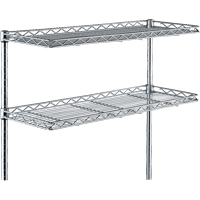 Tablettes en porte-&agrave;-faux, 24" la x 12" p GTA Hardware Inc
