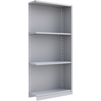 Interlok Shelving Unit, Steel, Boltless, Add-On, 36" W x 76" H x 24" D GTA Hardware Inc