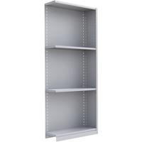 Interlok Shelving Unit, Steel, Boltless, 800 lbs. Capacity, 36" W x 88" H x 24" D GTA Hardware Inc