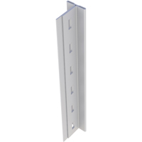 Montant en T pour rayonnage enclenchable Interlok, Acier, Hauteur 112" GTA Hardware Inc