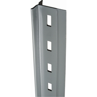 Montant en T pour rayonnage enclenchable Interlok, Acier, Hauteur 112" GTA Hardware Inc