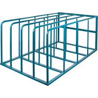 Standard Vertical Sheet Racks, 84" W x 50" D x 36-3/4" H, 4000 lbs. Capacity GTA Hardware Inc