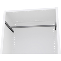 Support pour barre de suspension de rayonnage enclenchable Interlok GTA Hardware Inc