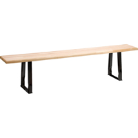 Banc pour vestiaire, Bois, 48" lo x 9-1/4" la x 16-1/2" h GTA Hardware Inc