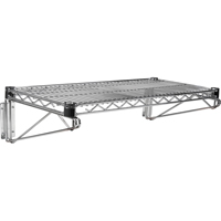 Ensemble d'&eacute;tag&egrave;re murale en treillis, Simple Support, 200 lb Capacit&eacute;, 14" p GTA Hardware Inc