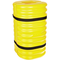 Column Protector, 8" x 8" Inside Opening, 24" L x 24" W x 42" H, Yellow GTA Hardware Inc