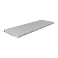 Tablette &agrave; corni&egrave;re perfor&eacute;e, Acier galvanis&eacute;, 48" la x 12" p GTA Hardware Inc