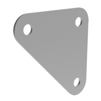 Goussets pour corni&egrave;re perfor&eacute;e GTA Hardware Inc