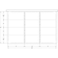 Cabinet d'entreposage &agrave; tiroirs int&eacute;gr&eacute; Interlok GTA Hardware Inc
